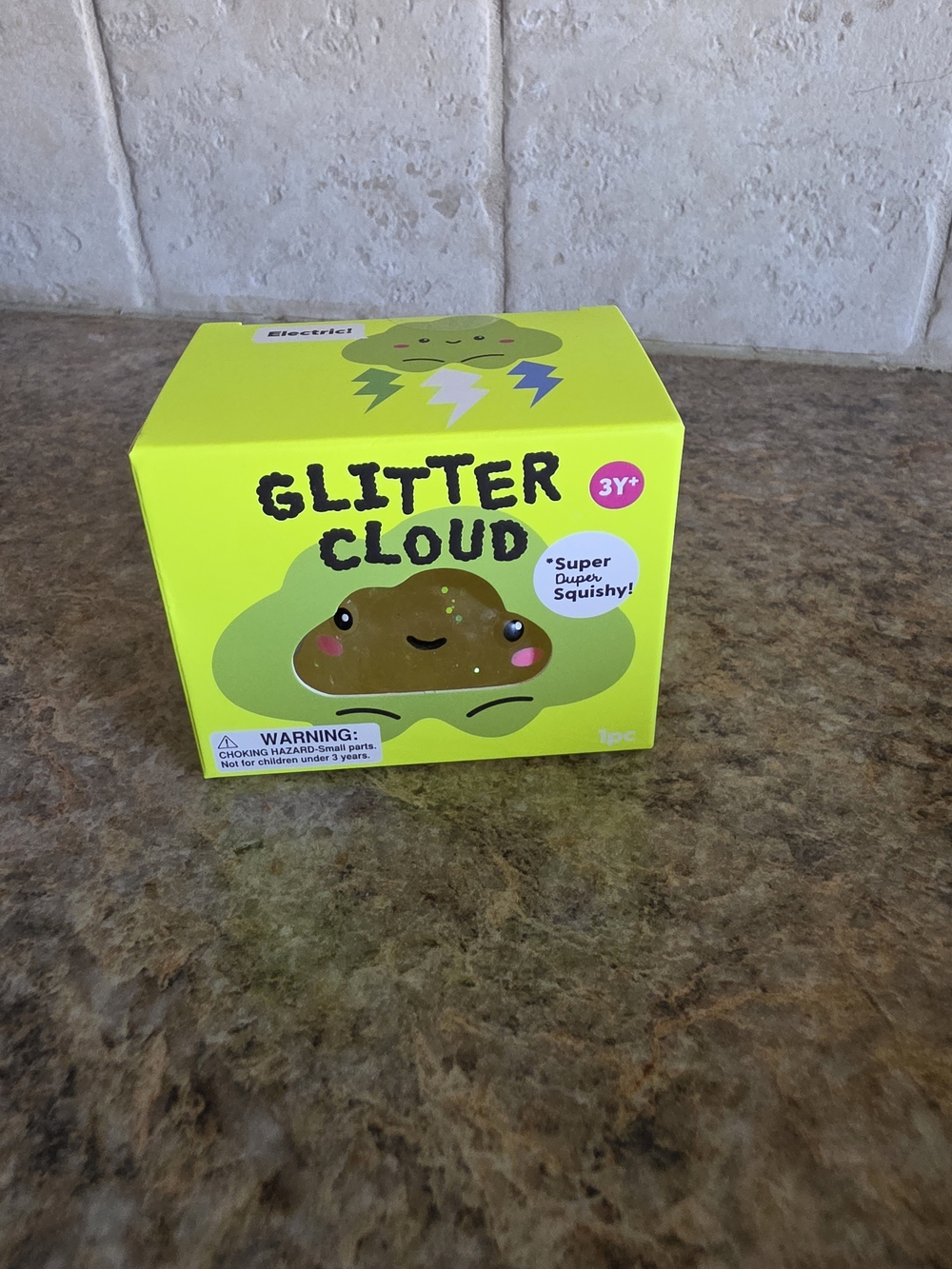 J’adore Glitter Cloud Squishy ☁️ Water Filled Glitter Fidget Toy Viral Sensory